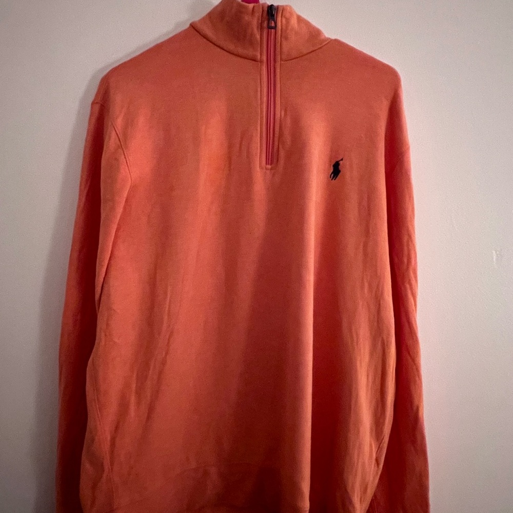 Polo Ralph Lauren Men's Orange Sweater -L